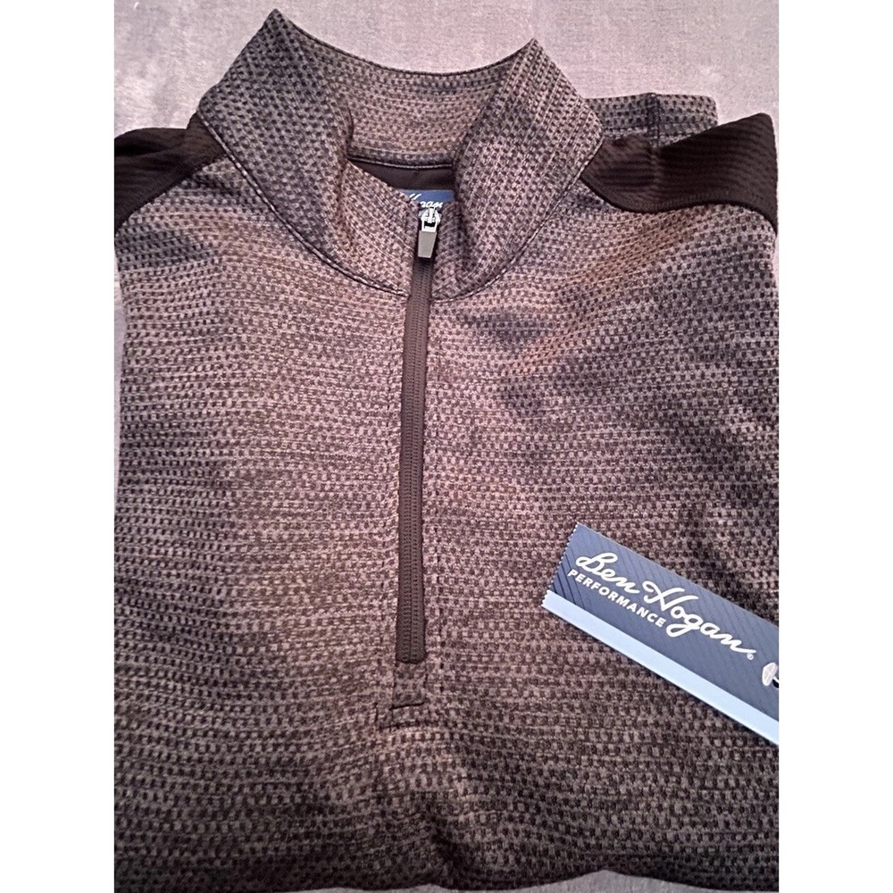 BEN HOGAN Performance Collection Golf‎ Pullover Jacket 1/4 Zip Size Small NWT